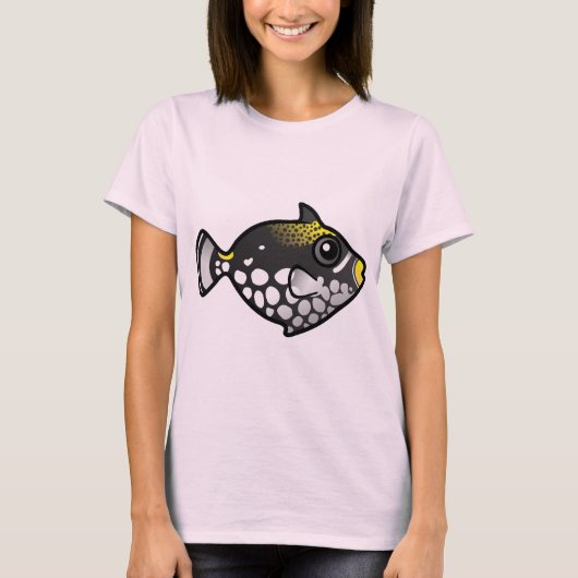 Cute Clown Triggerfish T-shirt (Voorkant)