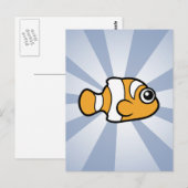 Cute Clownfish Briefkaart (Voorkant / Achterkant)