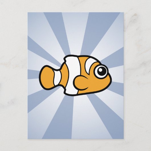 Cute Clownfish Briefkaart (Voorkant)