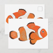 Cute Clownfish Briefkaart (Voorkant / Achterkant)