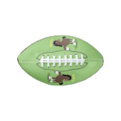 Cute Clydesdale draft horse cartoon illustration American Football (Voorkant)