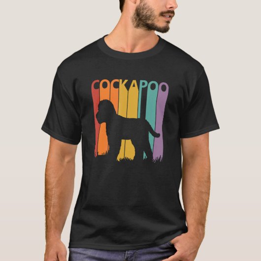 Cute Cockapoo Dog Owner T-shirt (Voorkant)