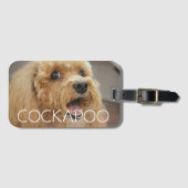 Cute Cockapoo Dog Pet Animal Hondenliefhebber Trav Bagagelabel (Voorkant (horizontaal))