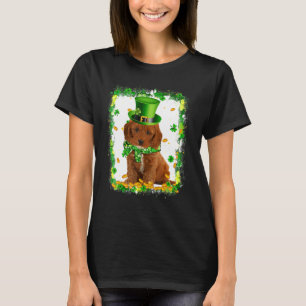 Cute Cockapoo Dog St Patricks Day Irish Shamrock B T-shirt