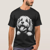 Cute Cockapoo Dog T-shirt (Voorkant)