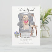 Cute Cockapoo Dog We hebben een bewegende aankondi Aankondiging (Staand voorkant)