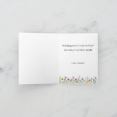 Cute Cockatiel Budgie Music Lover Custom Birthday Kaart (Binnen)