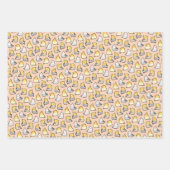 Cute Cockatiels Inpakpapier Vel (Voorkant 3)