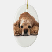 Cute Cocker Spaniel Keramisch Ornament (Rechts)