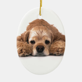 Cute Cocker Spaniel Keramisch Ornament
