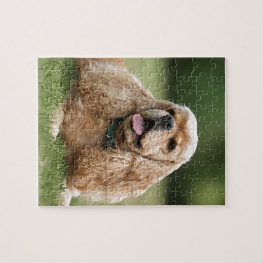 Cute Cocker Spaniel Legpuzzel (Horizontaal)