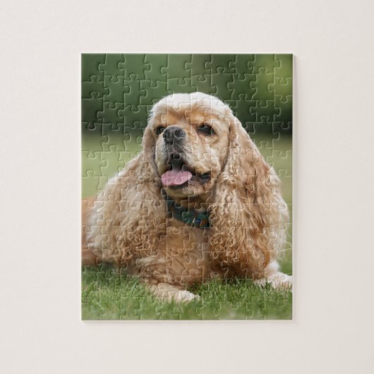 Cute Cocker Spaniel Legpuzzel (Verticaal)