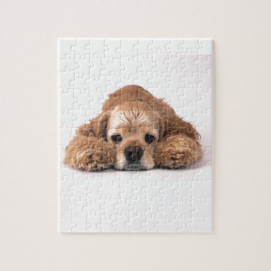 Cute Cocker Spaniel Legpuzzel (Verticaal)