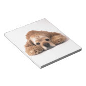 Cute Cocker Spaniel Notitieblok (Schuin)