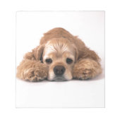 Cute Cocker Spaniel Notitieblok (Voorkant)