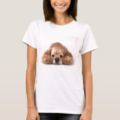 Cute Cocker Spaniel T-shirt (Voorkant)