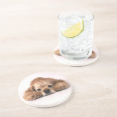 Cute Cocker Spaniel Zandsteen Onderzetter (Zijkant)