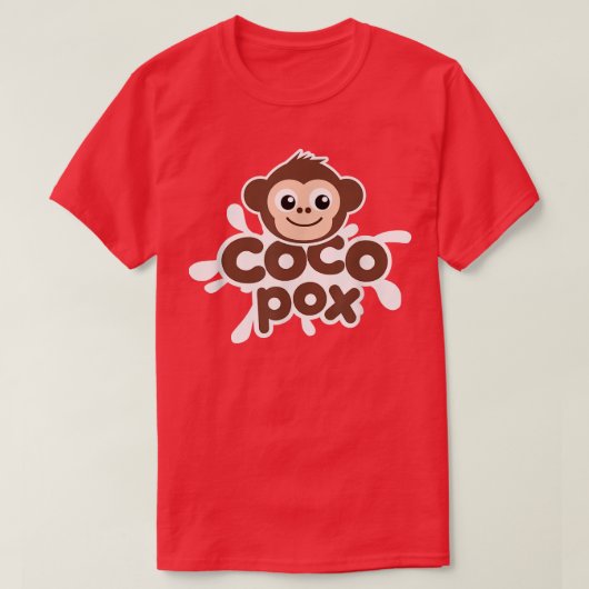 Cute Coco Po Monkeys Funny Monkey Po Gifts T-shirt (Design voorkant)