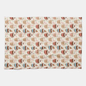 Cute Cocoa Holiday Apron Theedoek (Horizontaal)