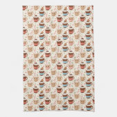 Cute Cocoa Holiday Apron Theedoek (Verticaal)