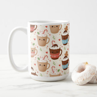 Cute Cocoa Holiday Coffee Mug Koffiemok