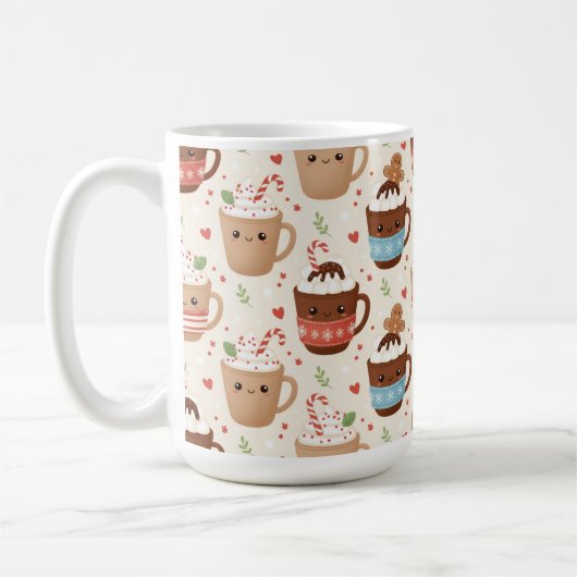Cute Cocoa Holiday Coffee Mug Koffiemok (Links)