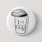 Cute Coffe Guy Button (Voorkant)