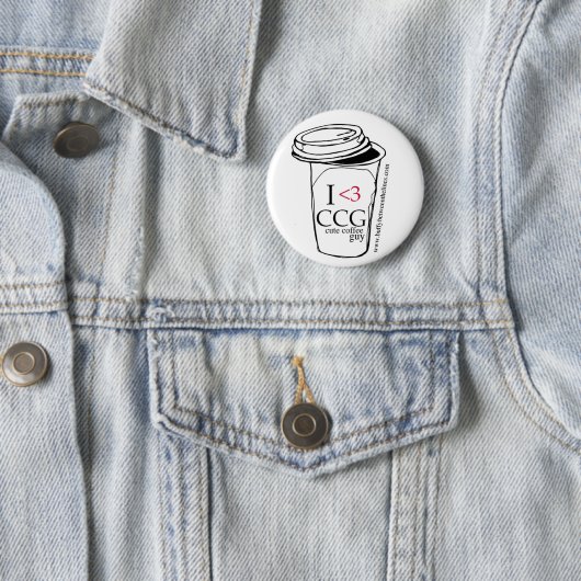 Cute Coffe Guy Button (In situ)