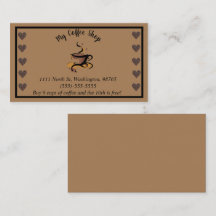 Cute Coffee Bean Shop Punch