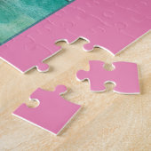  CUTE COFFEE CAT CARTOON JIGSAW PUZZLE LEGPUZZEL (Zijkant)