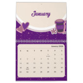 Cute Coffee Cup 2026 Calendar Kalender (Jan 2026)