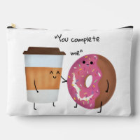 Cute Coffee en Donut Complete Couple
