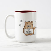 Cute Coffee Mok met Cat - Blijf rustig! (Links)