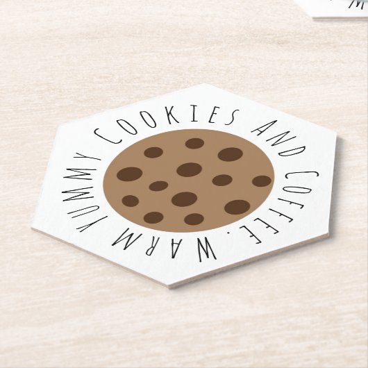 Cute Coffee Paper Onderzetters (Schuin)