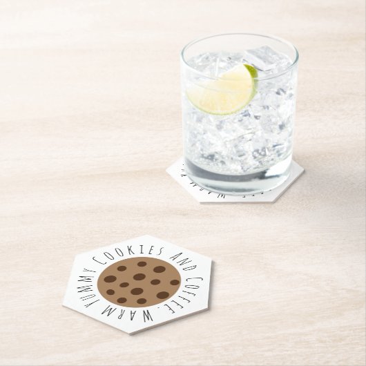 Cute Coffee Paper Onderzetters (Insitu)