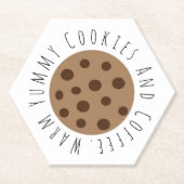 Cute Coffee Paper Onderzetters (Voorkant)