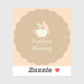 cute coffee stickers (Vel)