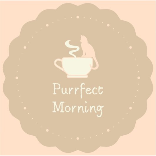 cute coffee stickers (Voorkant)