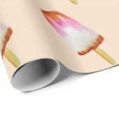 Cute cola ijsblokjes pop popsikel cadeaupapier (Rol Hoek)