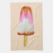 Cute cola popsicle ice block Summertime Theedoek (Verticaal)