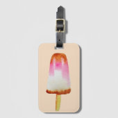 Cute cola popsightvakantie bagagelabel (Voorkant (verticaal))