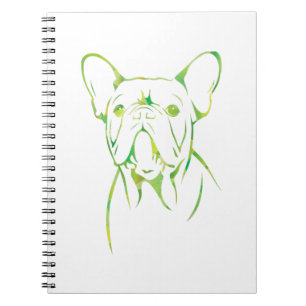 Cute Colly French Bulldog Gift Notitieboek