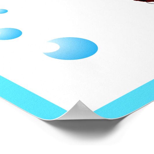 Cute Coloedul Cartoon Animals Alphabet Poster (Hoek)