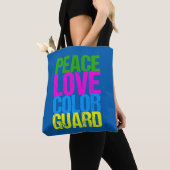 Cute Color Guard Custom Neon Tote Bag (Dichtbij)