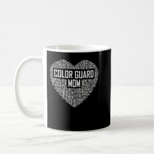 Cute Color Guard Mom Gift Colorguard Marching Band Koffiemok