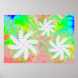 Cute Colored Teth Smile Dentistry Poster