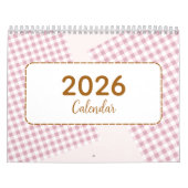Cute & Colorful 2026 Calendar Kalender (Hoes)