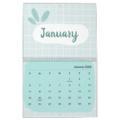 Cute & Colorful 2026 Calendar Kalender (Jan 2026)