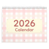 Cute & Colorful 2026 Calendar Kalender (Hoes)