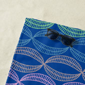 Cute Colorful Abstract Geometric Cirtern Pattern Strandlaken (In situ)